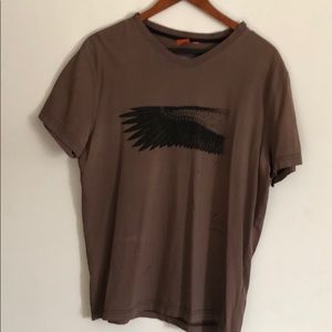 Large Hugo Boss printed tee